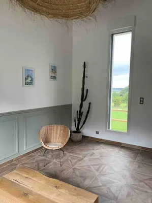 Plan de l'établissement Gite les bois d Orceil