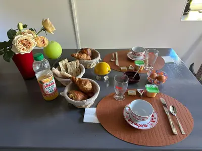 Nourriture dans le B&B/chambre d'hôtes ou à proximité