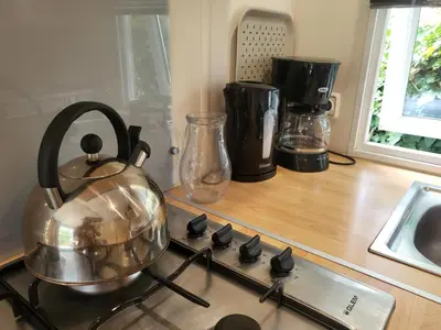 Cuisine ou kitchenette dans l'établissement 