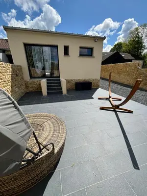 Terrasse ou espace extérieur de l'établissement L’envie d’ailleurs