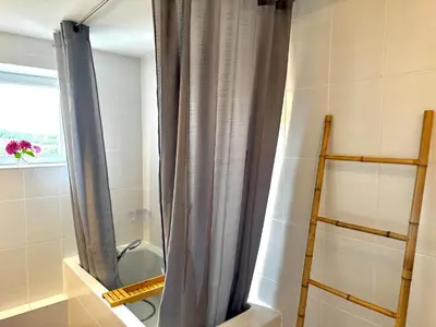 Salle de bains dans l'établissement Sweet Omaha