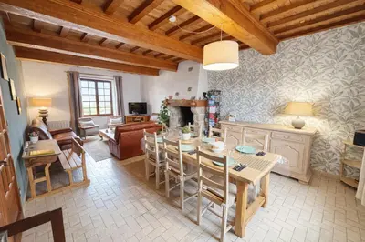 Cuisine ou kitchenette dans l'établissement Refuge familial près de la mer - Jardin & Parking