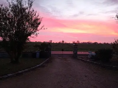 Lever ou coucher de soleil vu de la villa ou à proximité