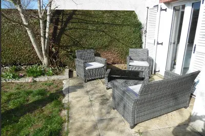 Jardin de l'établissement Maison 3 chambres, salle de gym, jardin et terrasse