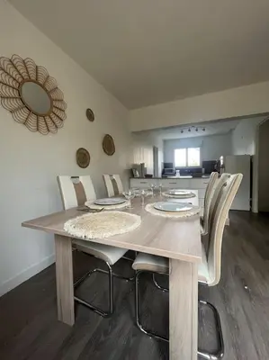 Plan de l'établissement Charmante Maison proche mer