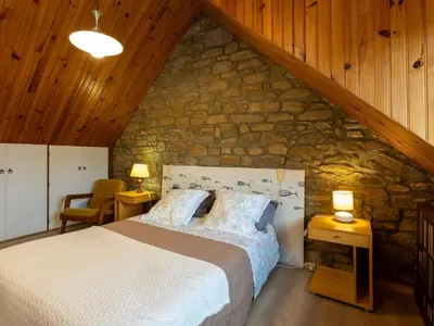 Un ou plusieurs lits dans un hébergement de l'établissement Holiday Home Esprit Bailly by Interhome