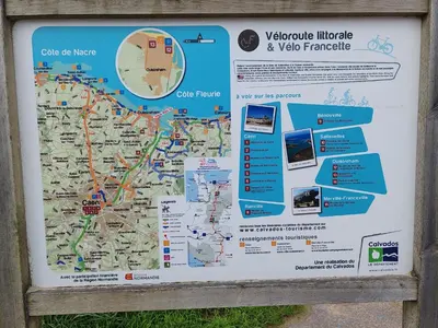 Plan de l'établissement Villa Francette à 500m de la plage