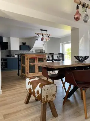 Cuisine ou kitchenette dans l'établissement Clos de la Lainerie