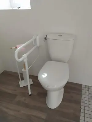 Salle de bains dans l'établissement le refuge