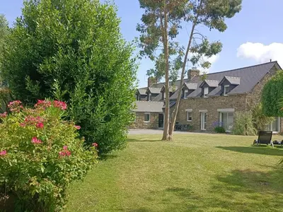 Jardin de l'établissement Relais de Moidrey