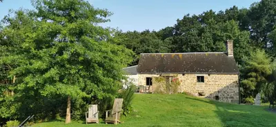 Jardin de l'établissement le moulin des riviéres