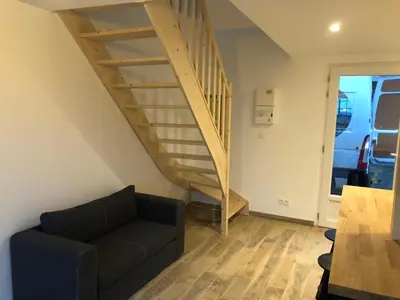 Coin salon dans l'établissement La petite maison
