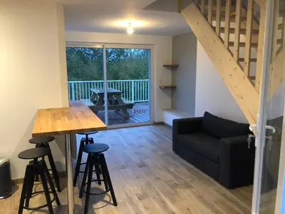 Coin salon dans l'établissement La petite maison