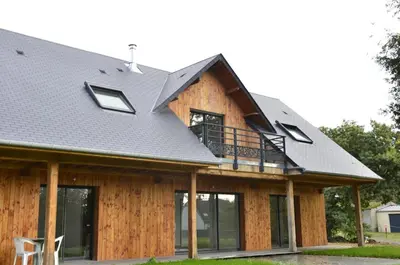 Bâtiment de la maison de vacances