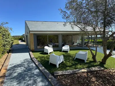 Jardin de l'établissement L'Instant Détente