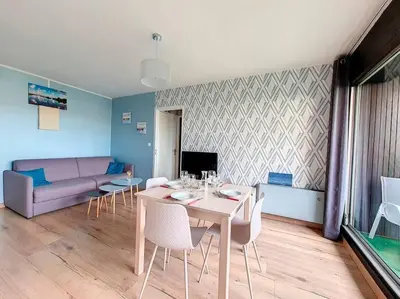 Plan de l'établissement appartement accès direct mer classé 3*