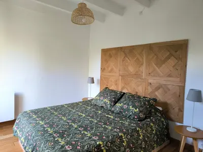 Un ou plusieurs lits dans un hébergement de l'établissement La maisonnette de Naomi