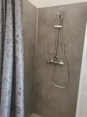 Salle de bains dans l'établissement Maison Ô calme