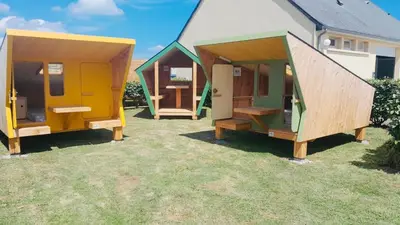 Jardin de l'établissement Camping La Sinope