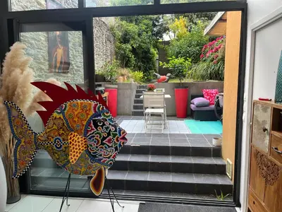 Jardin de l'établissement Chez Céline