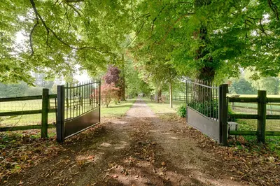 Jardin de l'établissement Ferme de la Tour