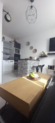 Cuisine ou kitchenette dans l'établissement LE PHENIX Appartement calme et Cosy