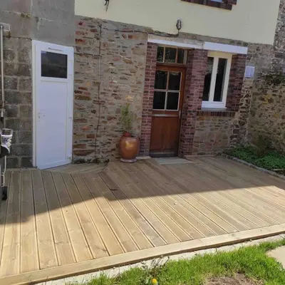 Bâtiment de la maison de vacances