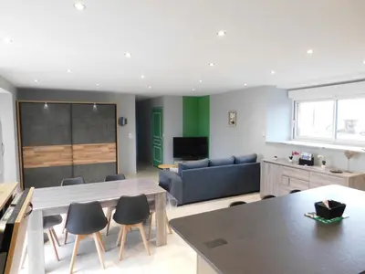 Télévision ou salle de divertissement dans l'établissement gite de la laiserie