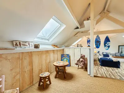 Un ou plusieurs lits dans un hébergement de l'établissement Holiday Home Le Hamelinet by Interhome