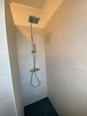 Salle de bains dans l'établissement Chambre hôtes