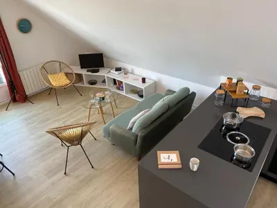 Coin salon dans l'établissement Alizée