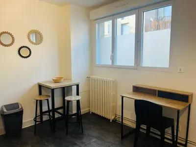 Plan de l'établissement Le 2 - Grand studio Caen Centre Port de plaisance