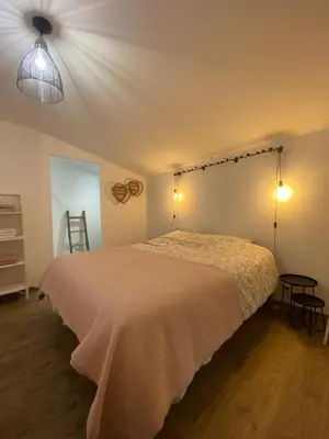 Un ou plusieurs lits dans un hébergement de l'établissement Appartement COSY