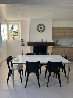 Plan de l'établissement Gîte à Travers champs