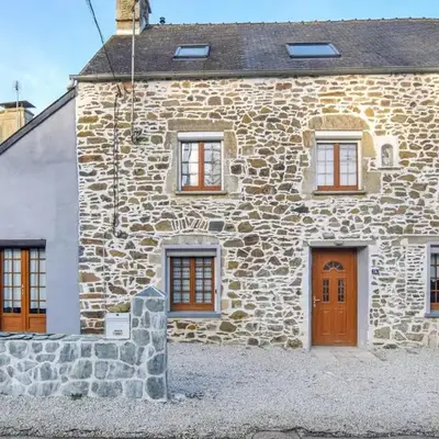 Nice Home In Quettehou With Kitchen