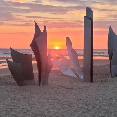 Omaha beach les braves