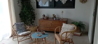 Coin salon dans l'établissement Bleu Bohème