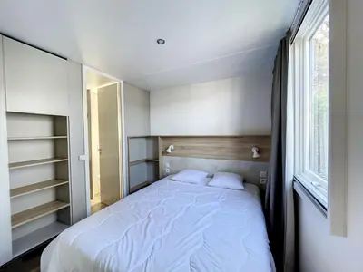 Plan de l'établissement ***Mobil-home confortable 6 pers, 3 ch, 200m plage, piscine, fitness, marché local*** - FR-1-361A-67
