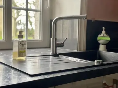 Cuisine ou kitchenette dans l'établissement Les Castelets by Melrose