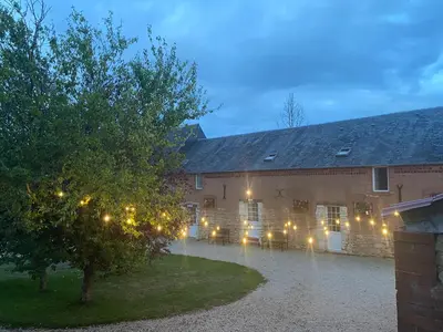 Jardin de l'établissement Gîte Gold au Domaine de Saint Vigor