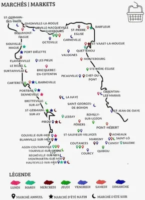 Plan de l'établissement Gite Normandie mer