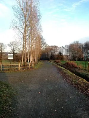 Paysage naturel près de la maison de vacances