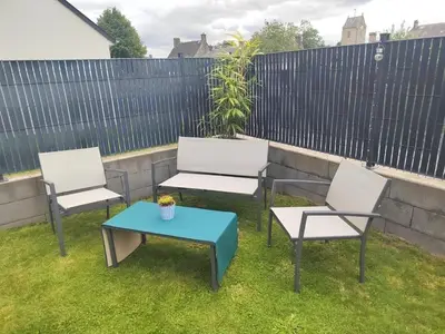 Jardin de l'établissement L'Océraline - Maison avec jardin et wifi