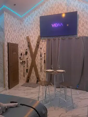 Télévision ou salle de divertissement dans l'établissement Désirs d'une nuit - La désirée