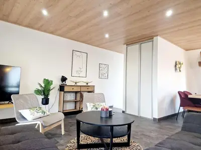 Coin salon dans l'établissement Le Cap Ouest