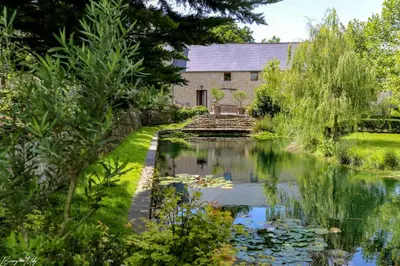 Paysage naturel près de la maison de vacances