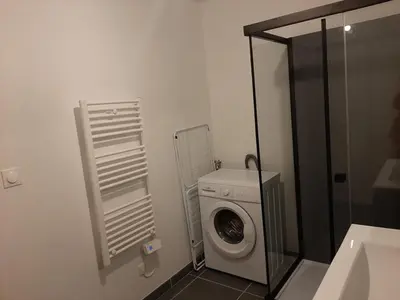 Salle de bains dans l'établissement Mulots et Bulots