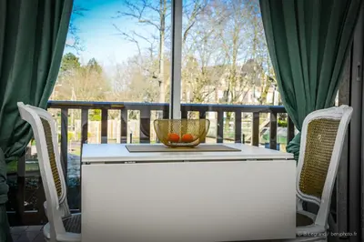 Balcon ou terrasse dans l'établissement STUDIO COSY