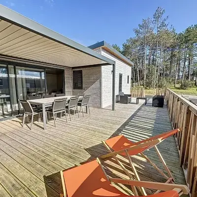 Chalet de Standing 6 Pers. à Jullouville - Piscine Chauffée