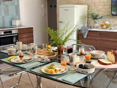 Nourriture dans la maison de vacances ou à proximité
